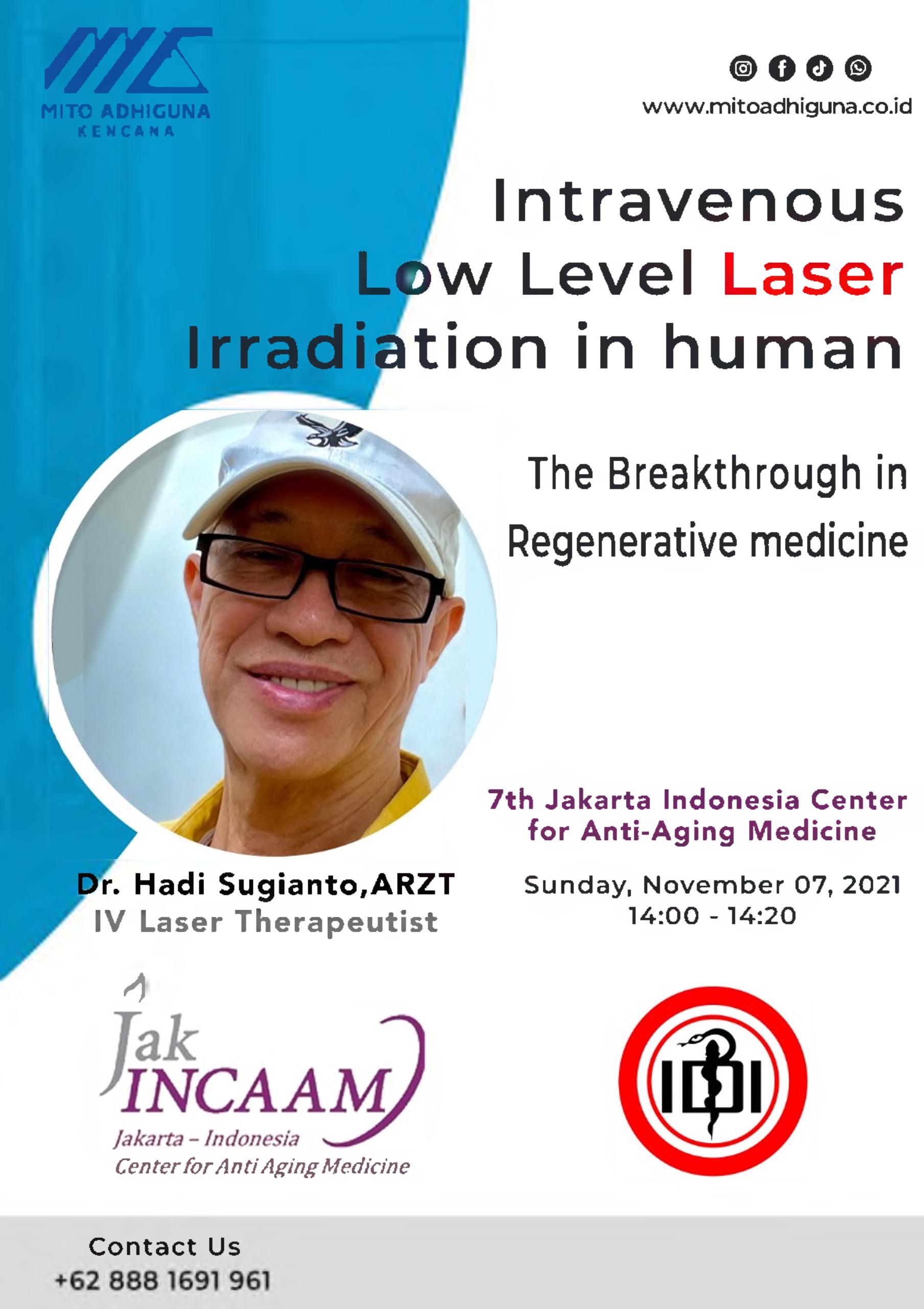 Indonesia seminar low level laser therapy